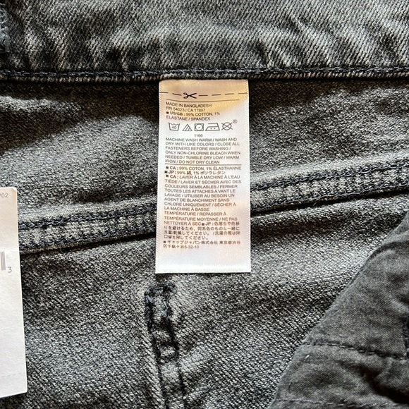 Banana republic black jeans sz 16 - new with tags - Picture 2 of 11